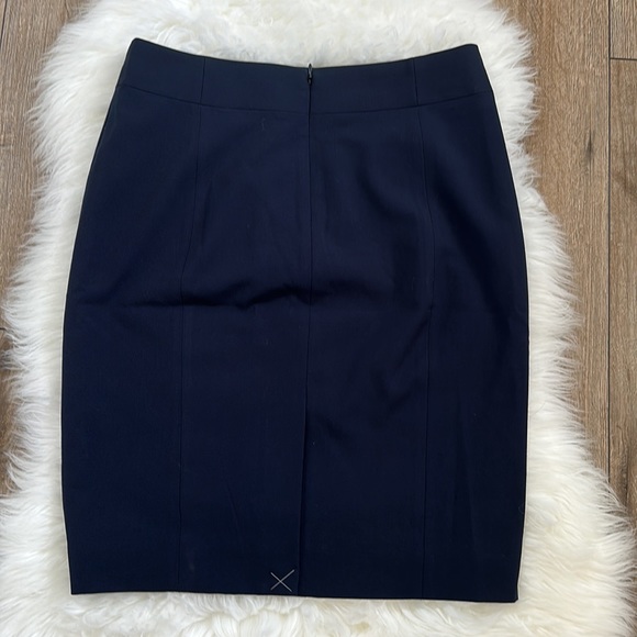 NEW J Crew Mercantile Navy Blue Skirt Size 4 - Picture 7 of 9